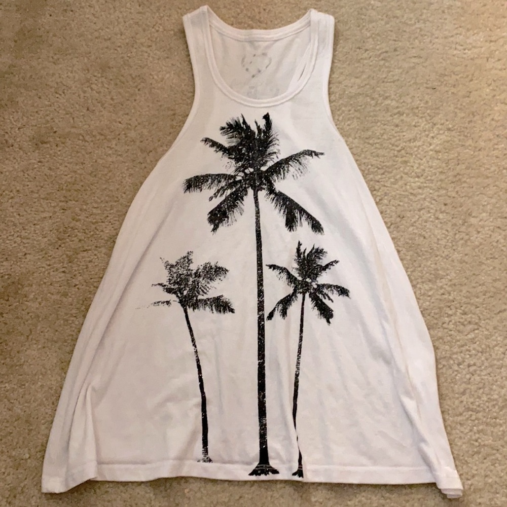White tank top